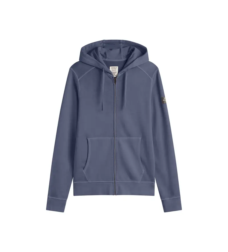 per uomo MCMGASTRENAO0863S24-168 Felpa blu Rena (M), Casual, Manica lunga, Cotone biologico, Sostenibile, Navy