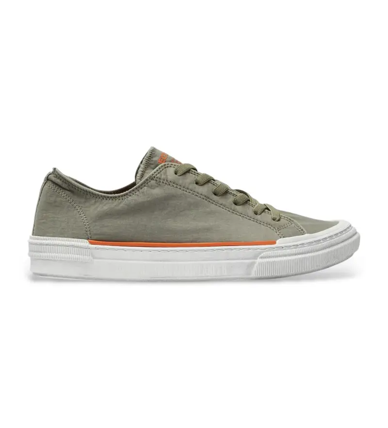 per uomo MCMSHSNSTREN0072S26-422 Sneakers verdi Strenk (40), Tessuto, Basso, Stringhe, Casual, Verde