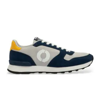 per uomo MCMSHSNUCLAA0449W25-155 Sneakers Ucla grigie, blu navy (45), Tessuto, Basso, Stringhe, Casual, Grigio