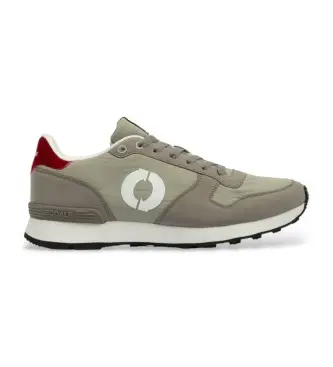 per uomo MCMSHSNUCLAA0449W25-300 Sneakers grigie Ucla (43), Basso, Stringhe, Casual, Grigio, Sostenibile, Poliestere riciclato Pelle
