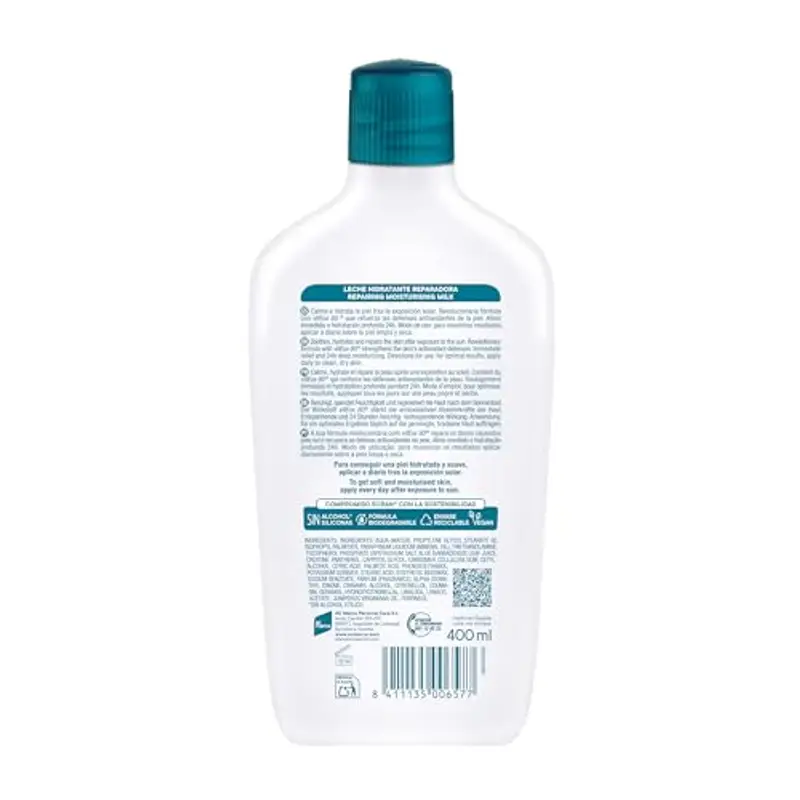 Ecran Aftersun Leche Post-solar Hidratante Y Reparadora - 400ml, Blanco, Almond miniatura 2