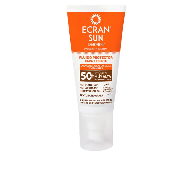 Sun Lemonoil Fluido Viso e Collo Spf50 50ml