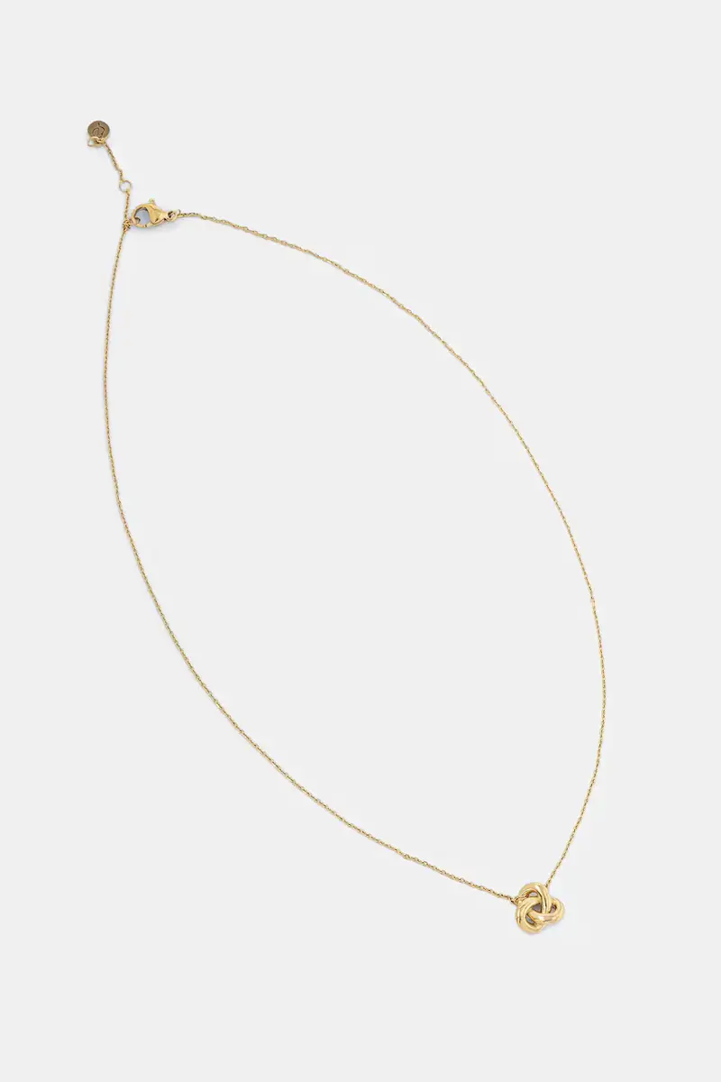 collana placcata oro Infinity Knot 129857