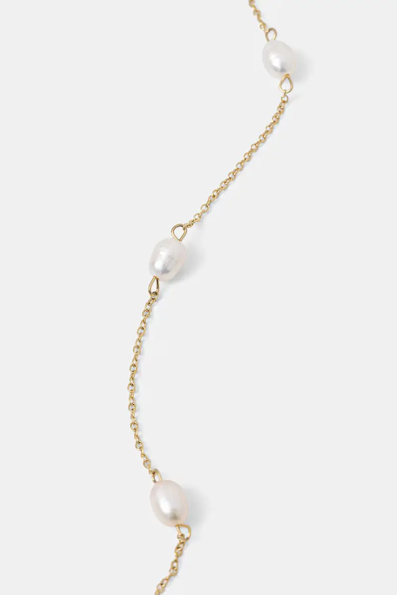 collana placcata oro Perla 116650 miniatura 2