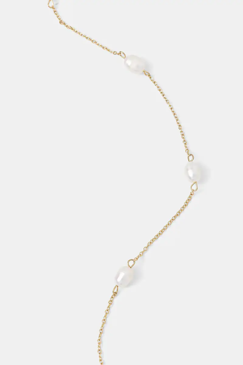 collana placcata oro Perla 116650 miniatura 3