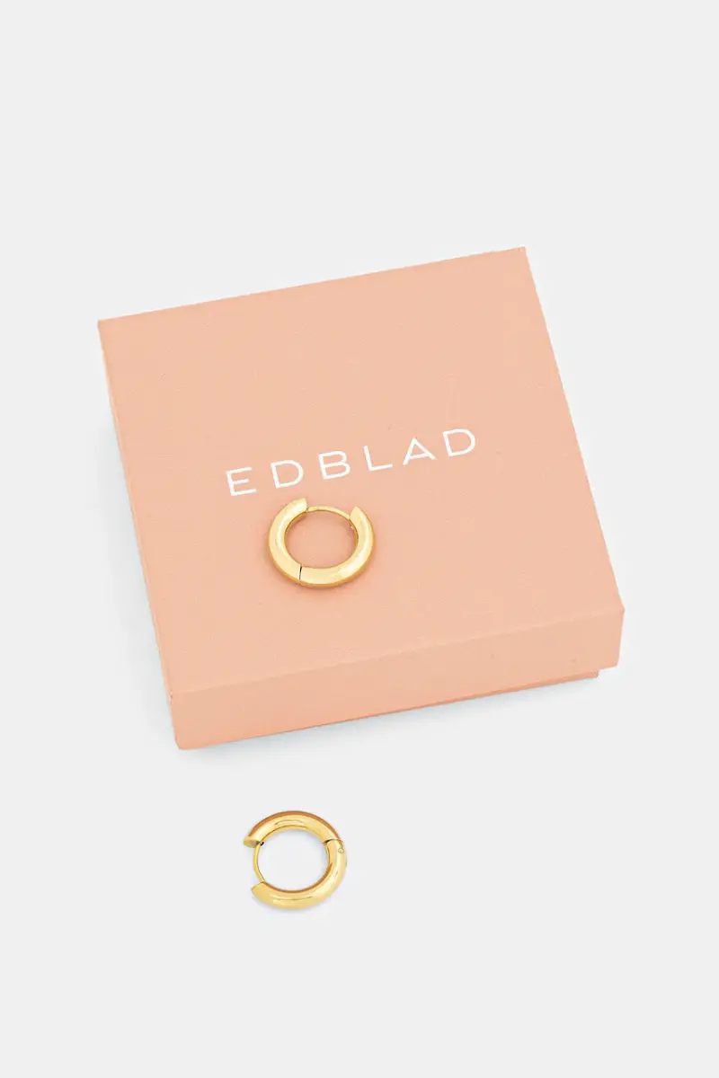 orecchini placcati oro Chunky 127622 miniatura 4