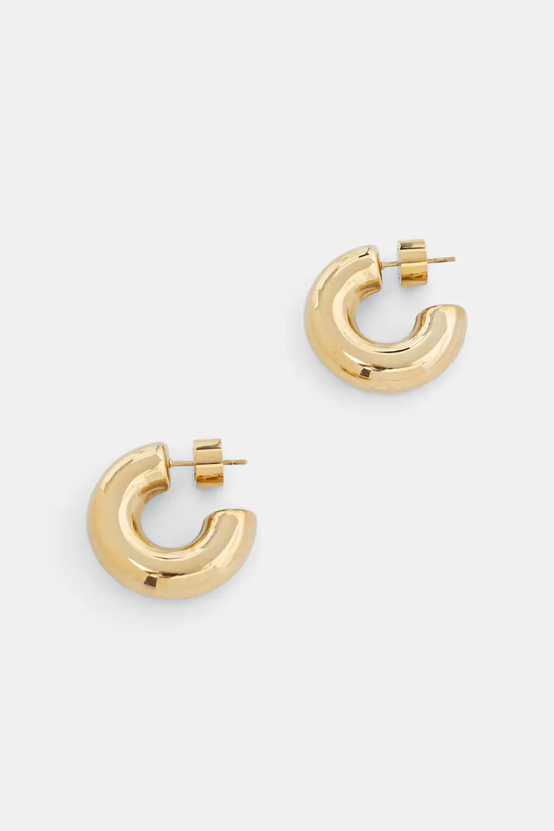 orecchini placcati oro Chunky 127664