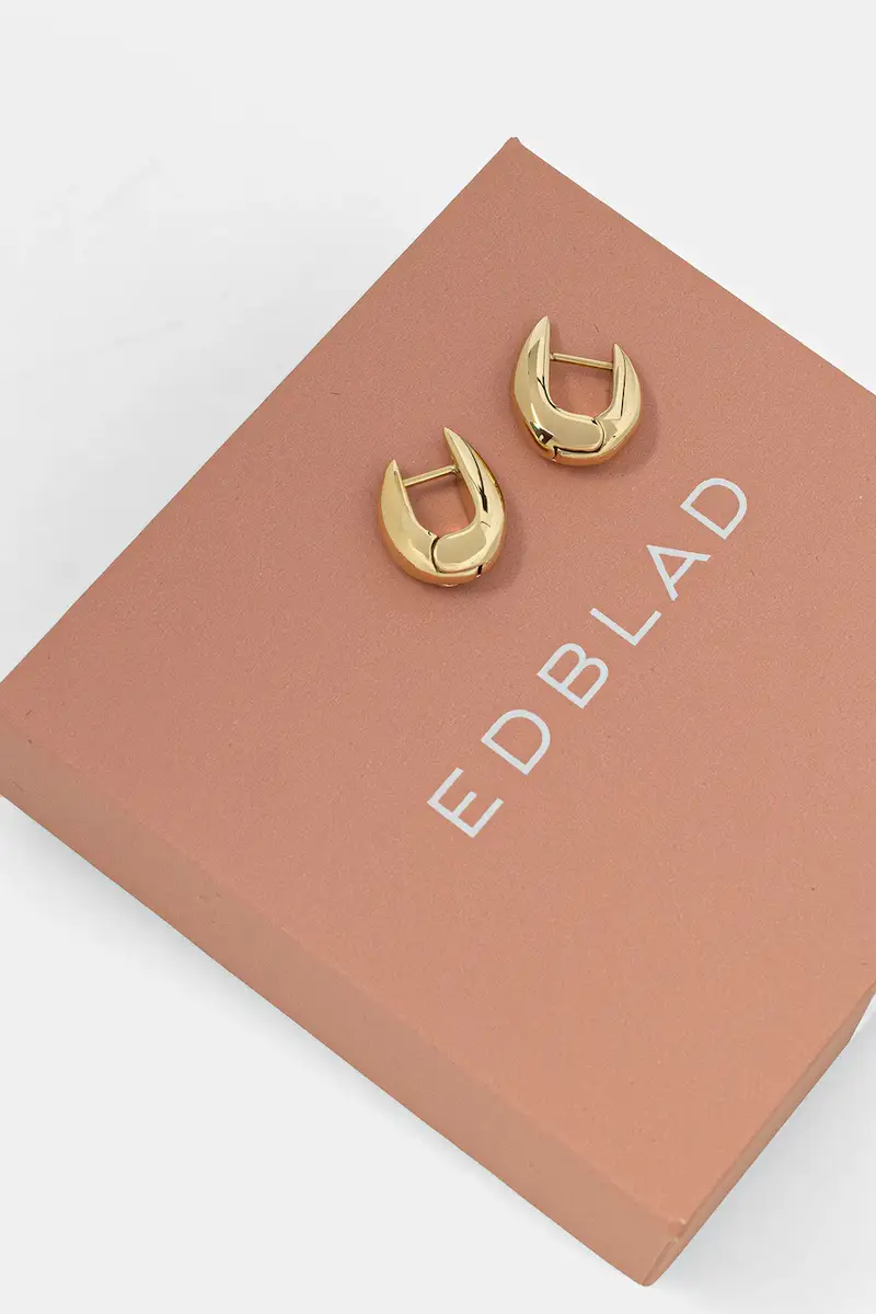 orecchini placcati oro Crest 127396 miniatura 3