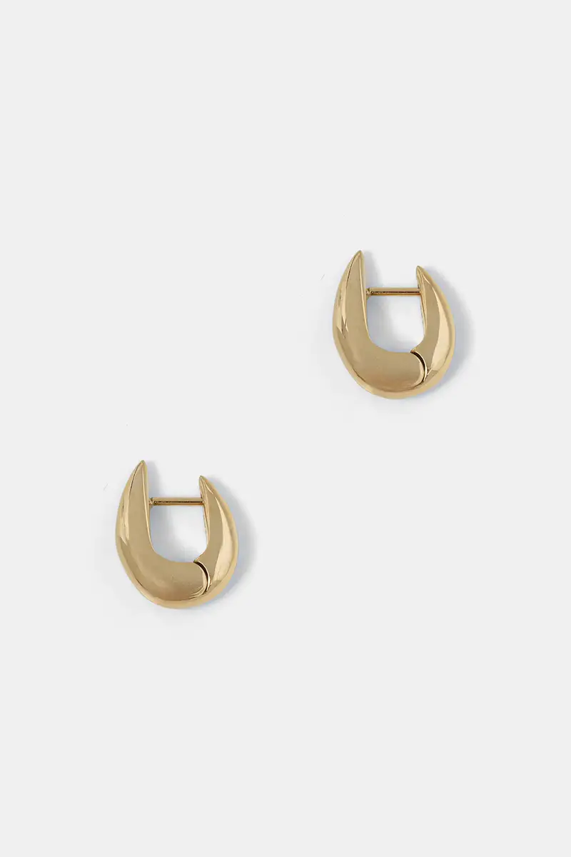 orecchini placcati oro Crest 127396