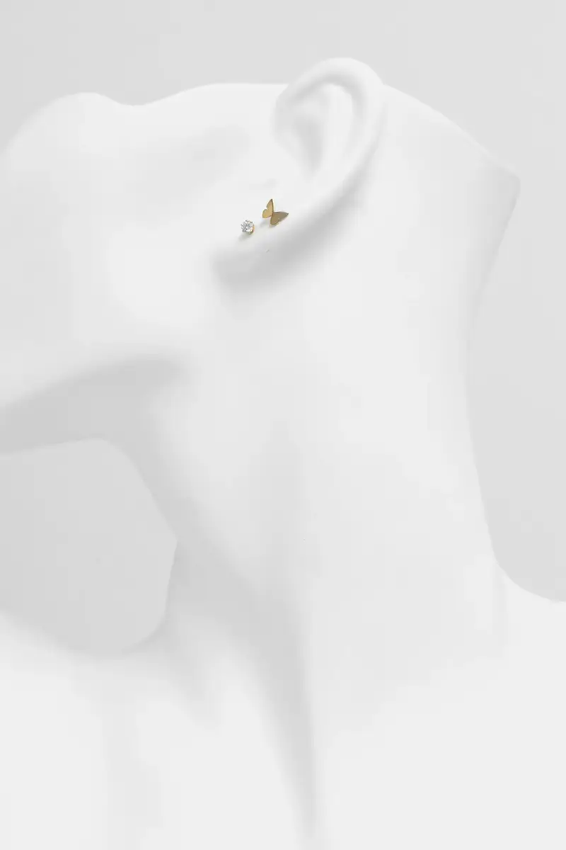 orecchini placcati oro One Summer pacco da 5 121156 miniatura 2