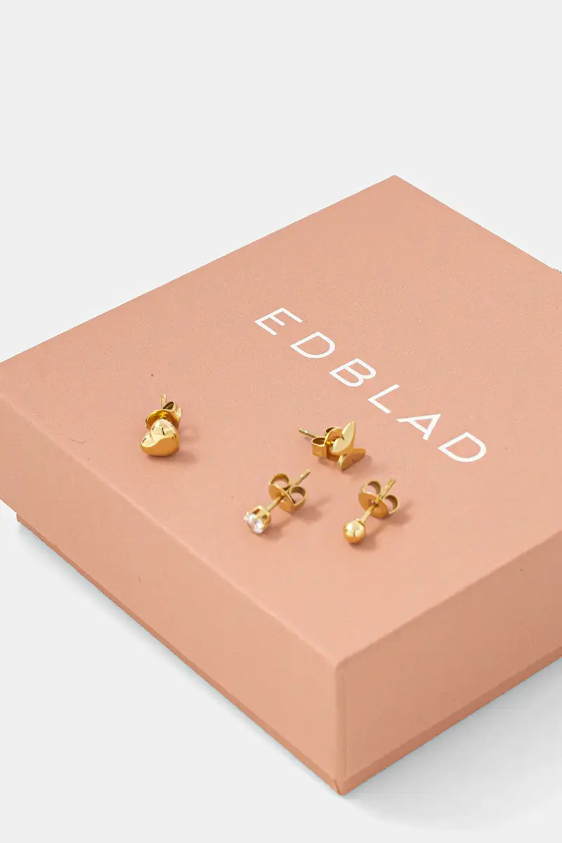 orecchini placcati oro One Summer pacco da 5 121156 miniatura 3