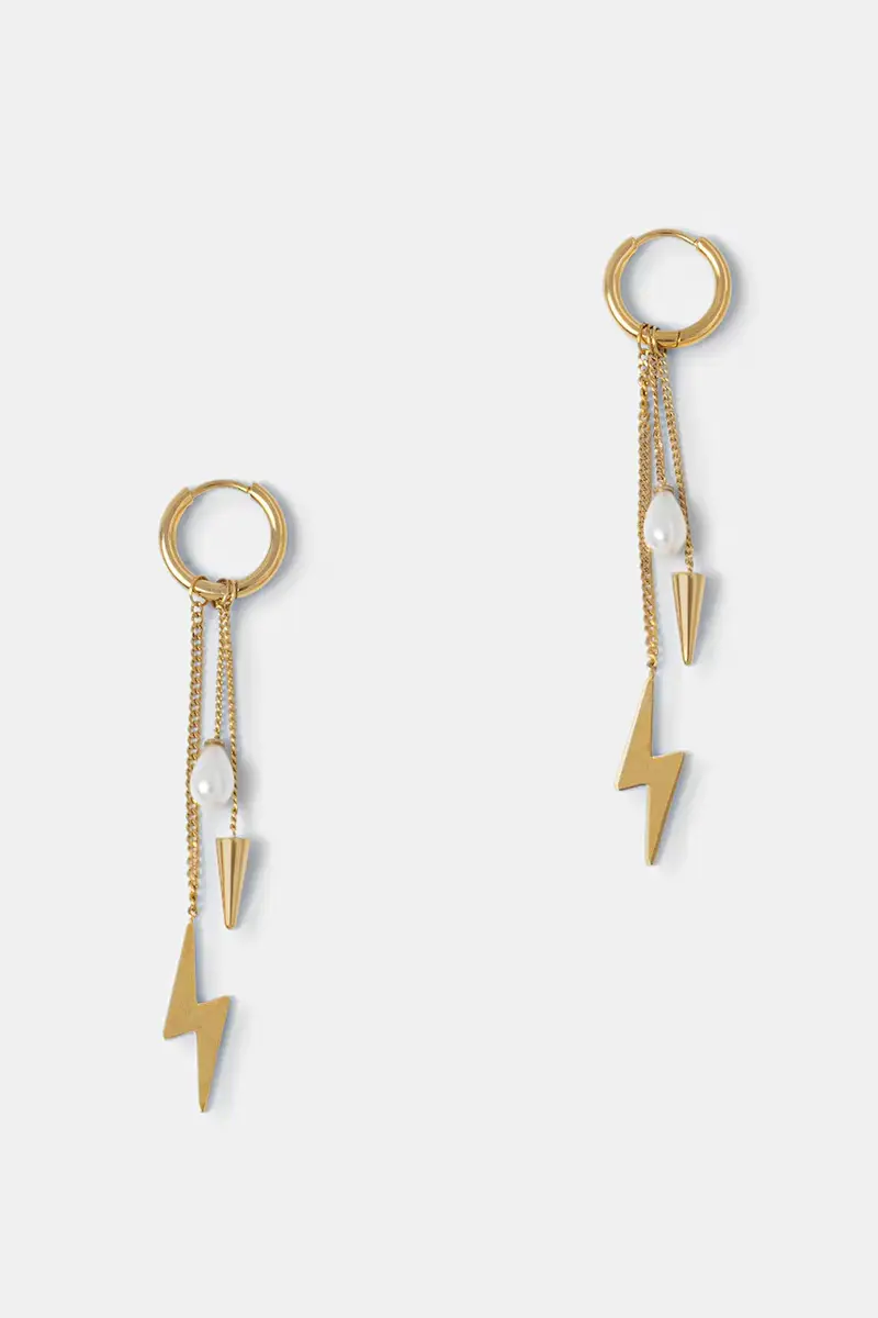 orecchini placcati oro Peak 126573