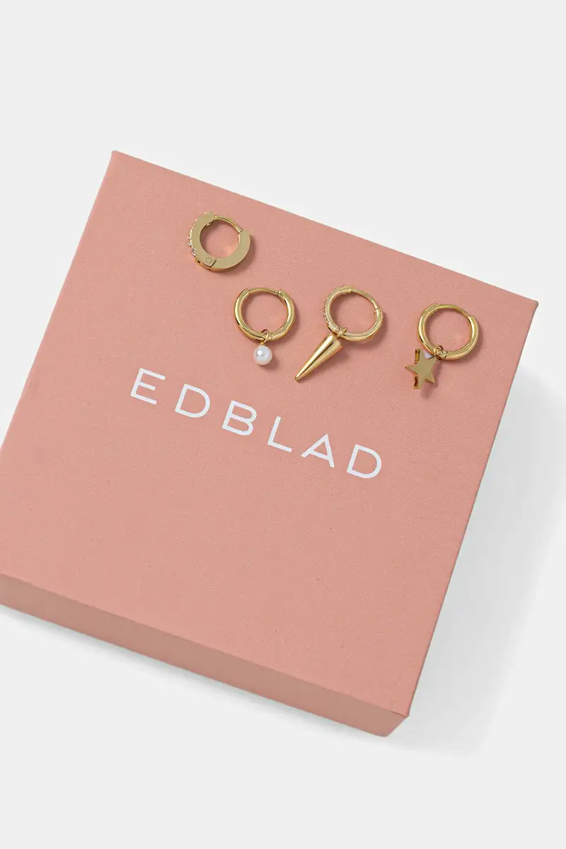 orecchini placcati oro Peak One pacco da 4 130611 miniatura 3