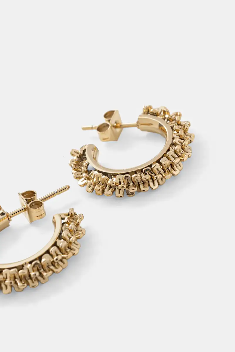 orecchini placcati oro Tinsel 122926 miniatura 2