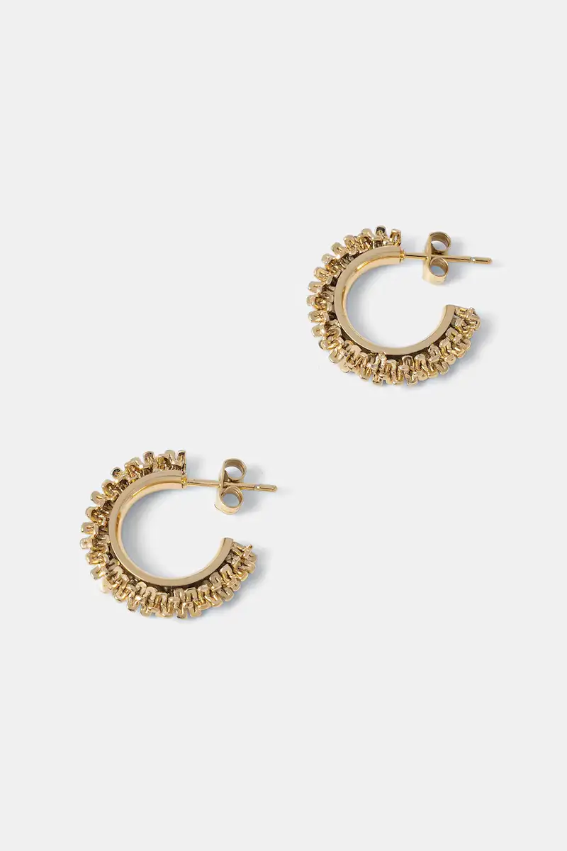 orecchini placcati oro Tinsel 122926