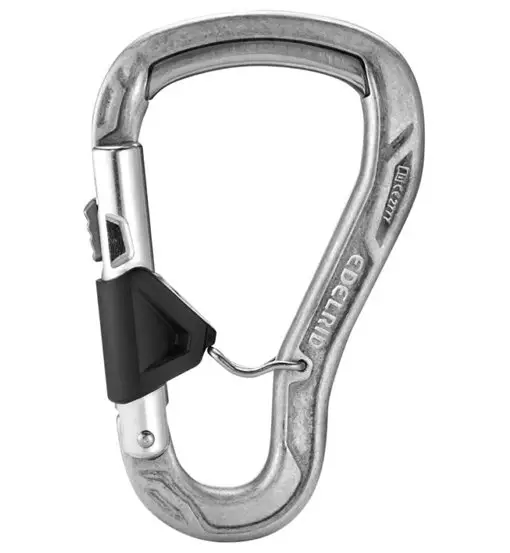 HMS Bulletproof Belay FG Eco - moschettone Grey