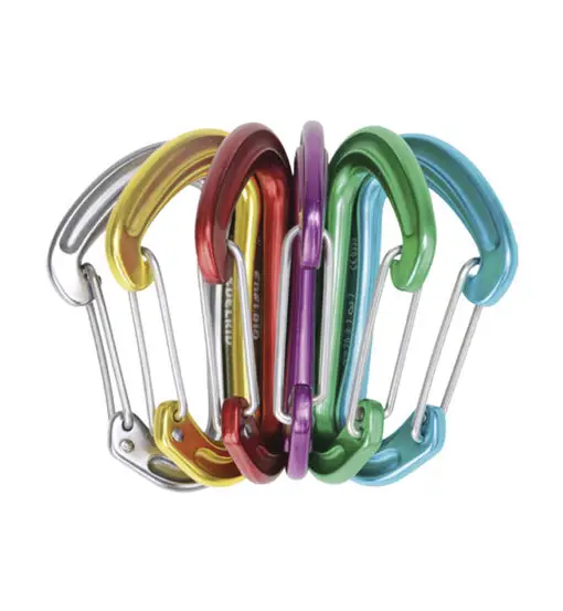 Nineteen G Sixpack - set moschettoni Multicolor