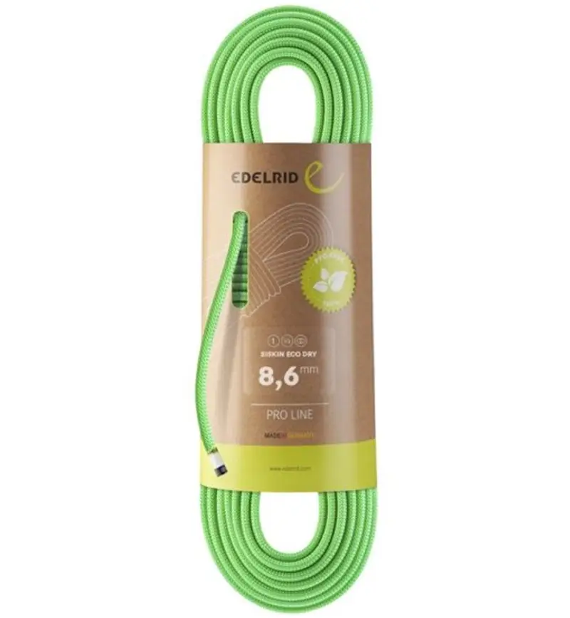 Siskin Eco Dry 8,6 mm - corda singola/mezza/gemella Green