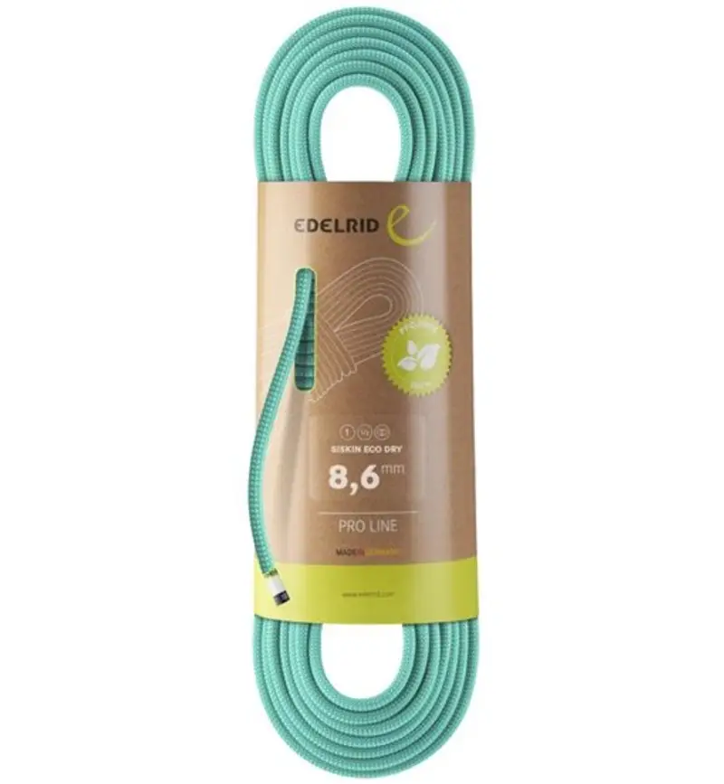 Siskin Eco Dry 8,6 mm - corda singola/mezza/gemella Green