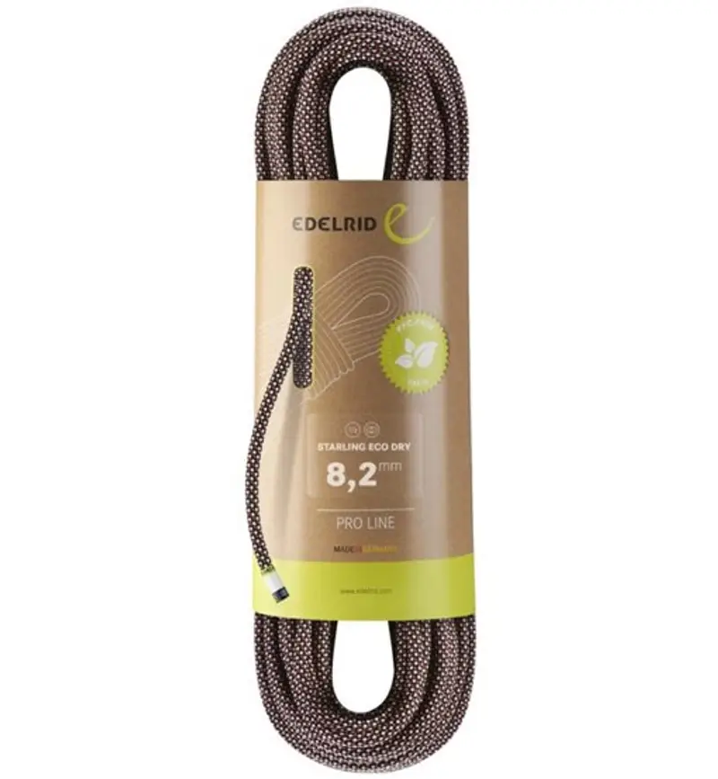 Starling Eco Dry 8,2 mm - corda gemella/mezza Black