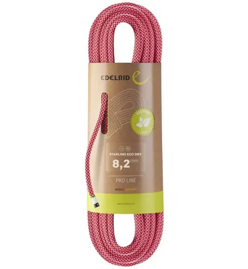 Starling Eco Dry 8,2 mm - corda gemella/mezza Pink