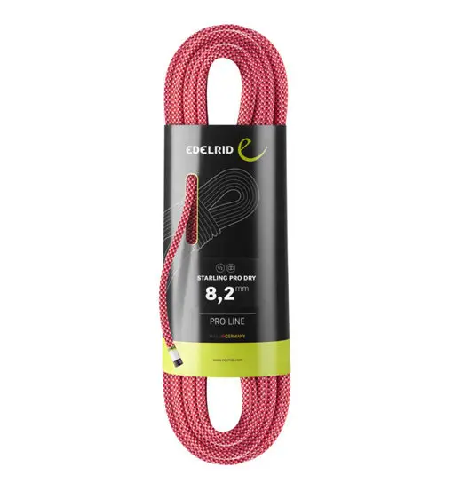 Starling Pro Dry 8,2 - mezza corda/gemella Red