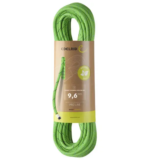 Tommy Caldwell Eco Dry DT 9,6mm - corda singola Green