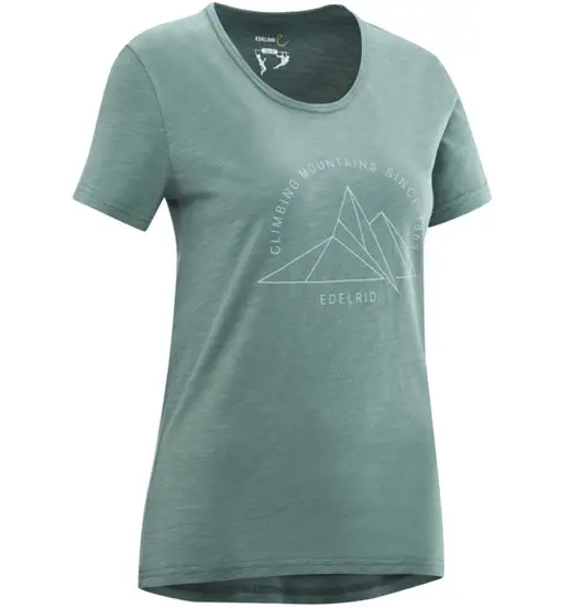 Edelrid T-shirt Donna Verde 4115297