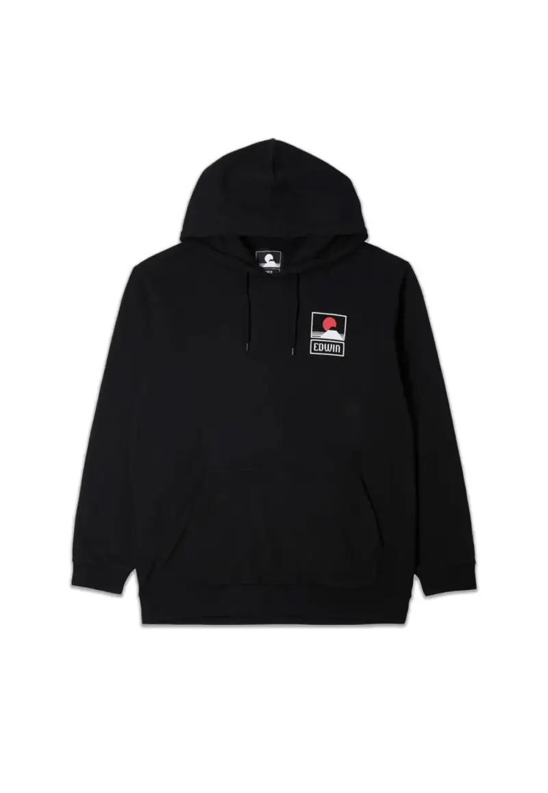 Felpa Edwin Sunset On hoodie - S / Nero