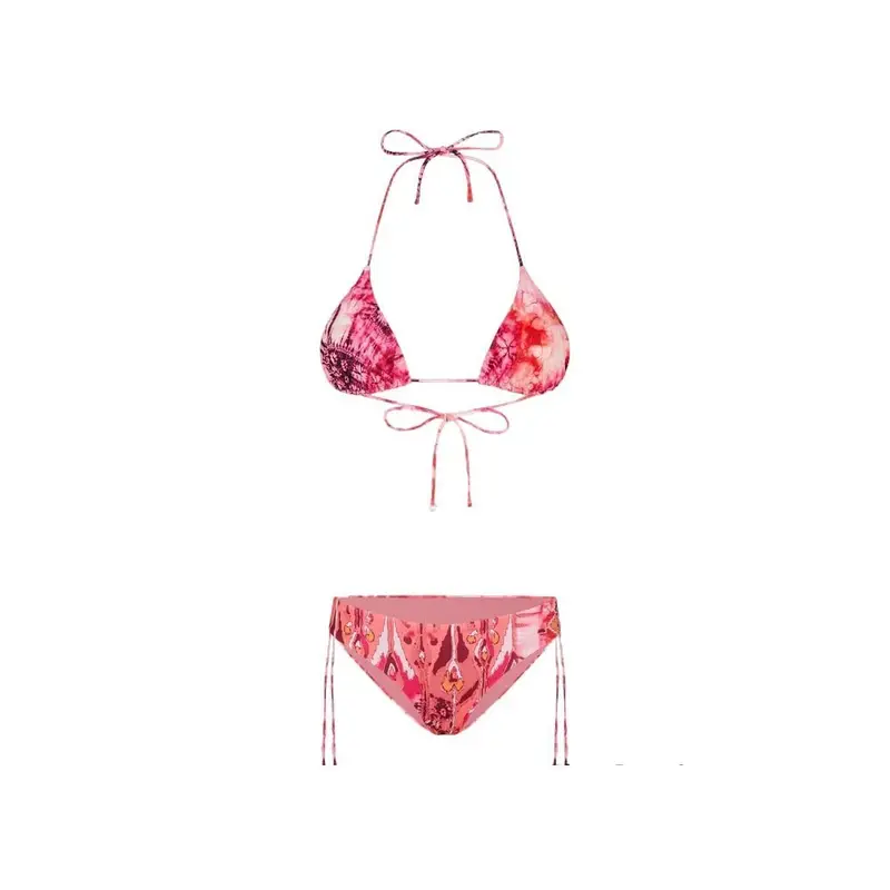 Bikini Con Costume Slip Rosa Donna S