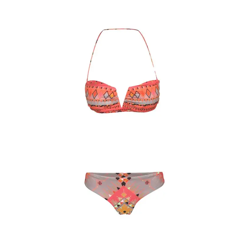 Bikini Fascia C Ferretto Arancione Donna S
