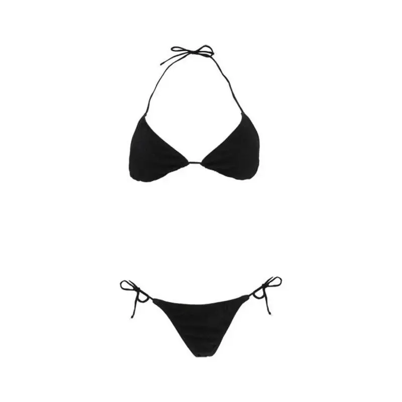 Bikini Triangolo Spugna Nero Donna M