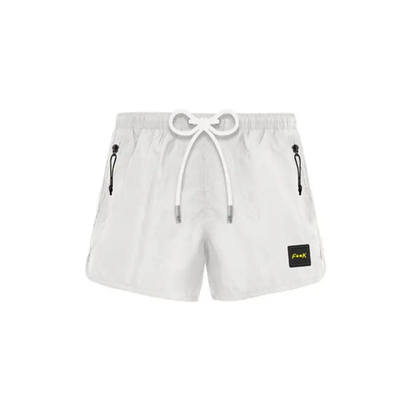 Costume Boxer Corto C Tasche Bianco Uomo XL