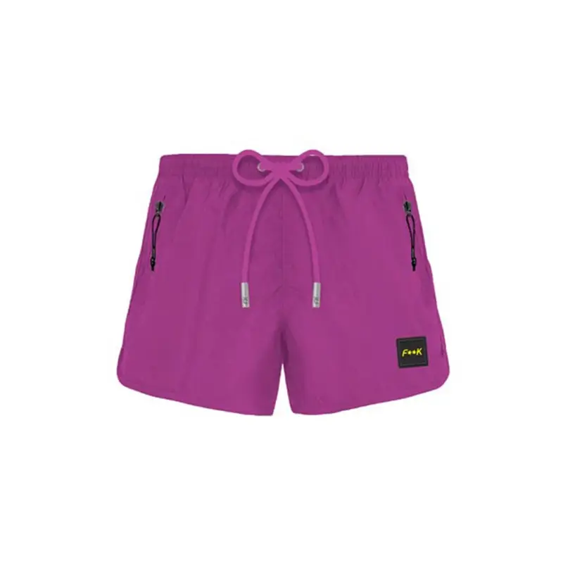 Costume Boxer Corto C Tasche Fuxia Uomo L