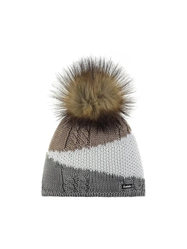 Berretto da donna Eden Lux Cristal marrone chiaro