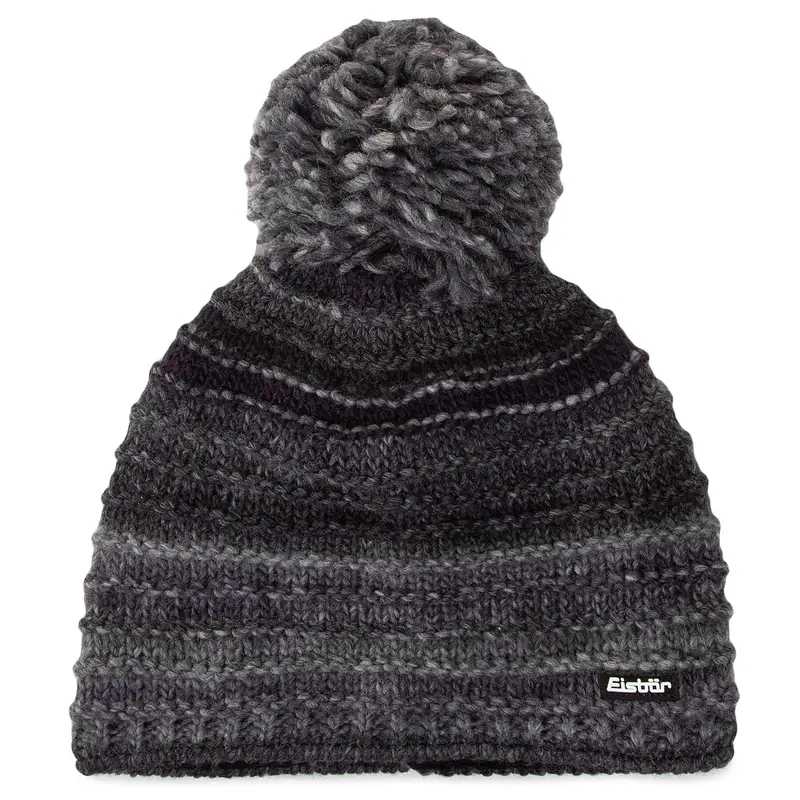 Berretto Eisbär Mikata Pompon MÜ 30619 Grigio