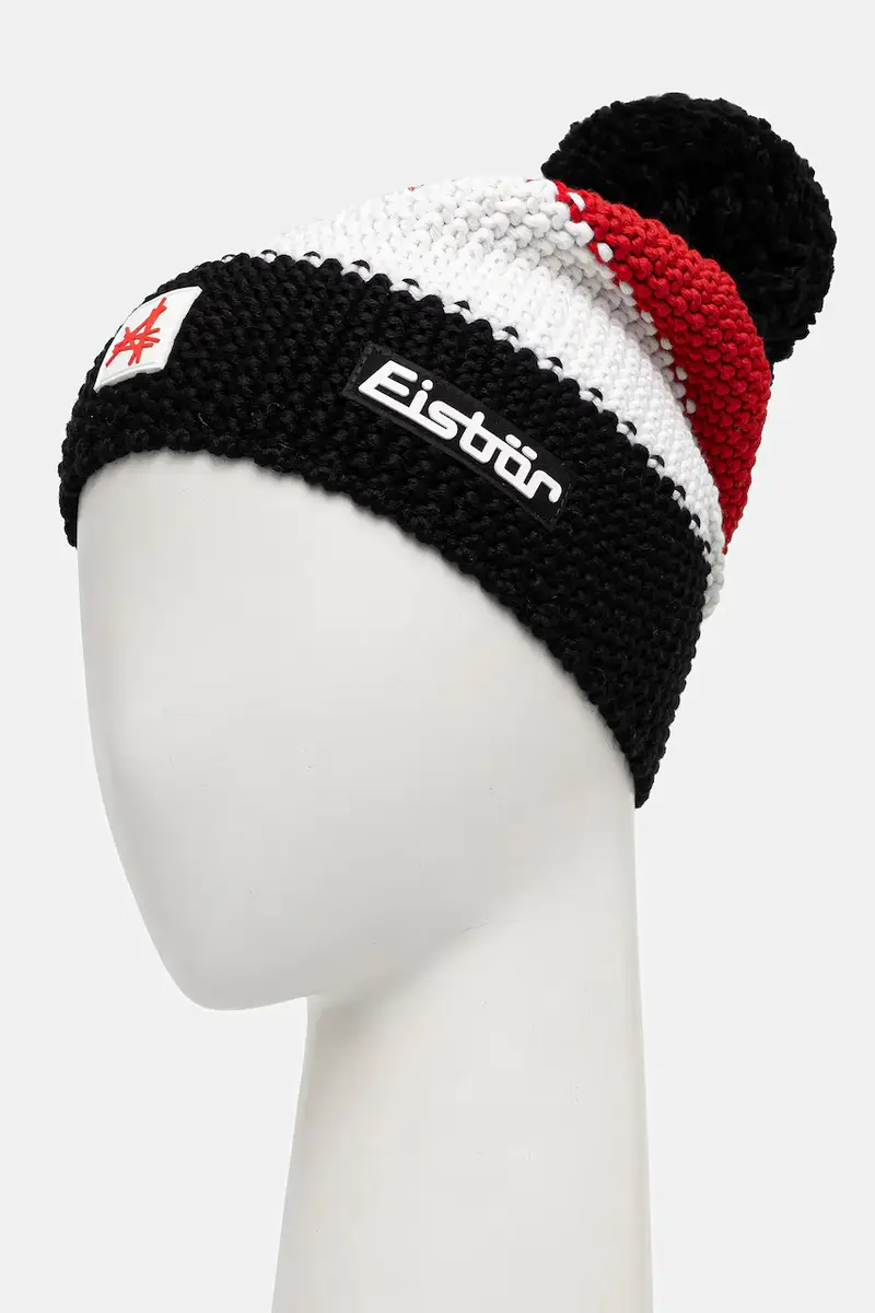 berretto in misto lana Star Pompon MÜ SA colore rosso E33172 miniatura 2