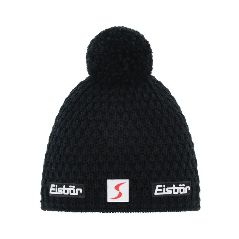 Berretto Sci Trail Pompon Nero Donna TU