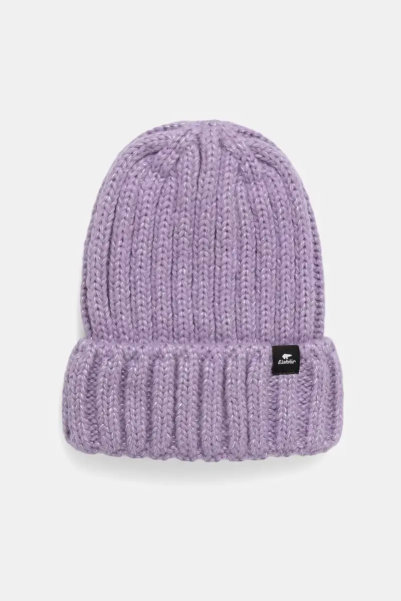 cappello con lana Alea MÜ colore violetto E80145