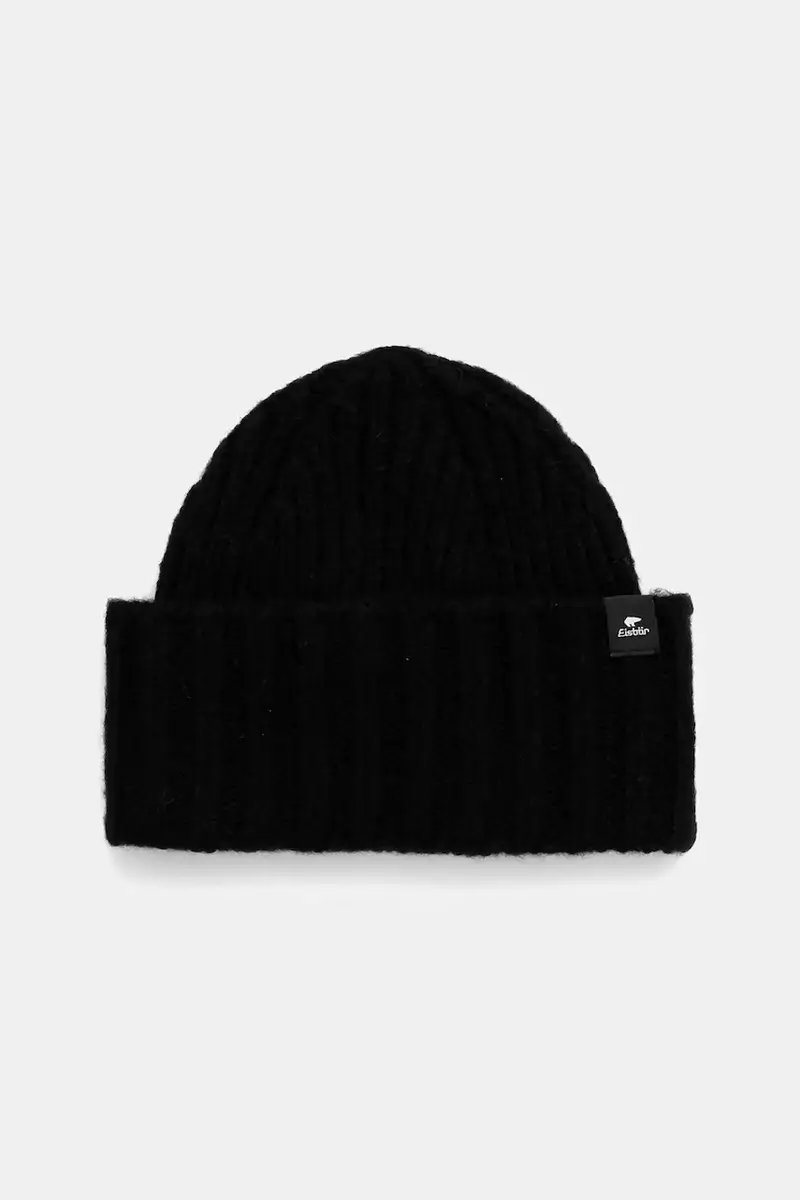 cappello con lana Basso MÜ colore nero E31004