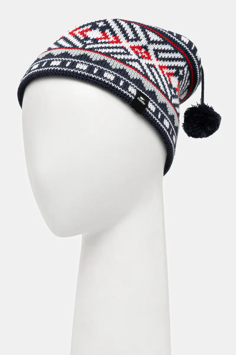 cappello con lana Hanz MÜ colore blu navy E31018 miniatura 2