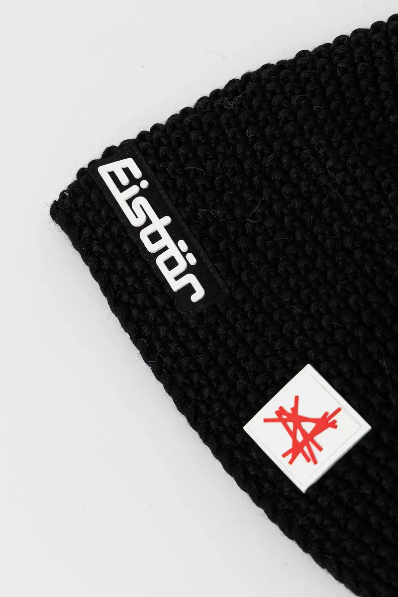 cappello con lana Jamie Pompon MÜ SA colore nero E33171 miniatura 3