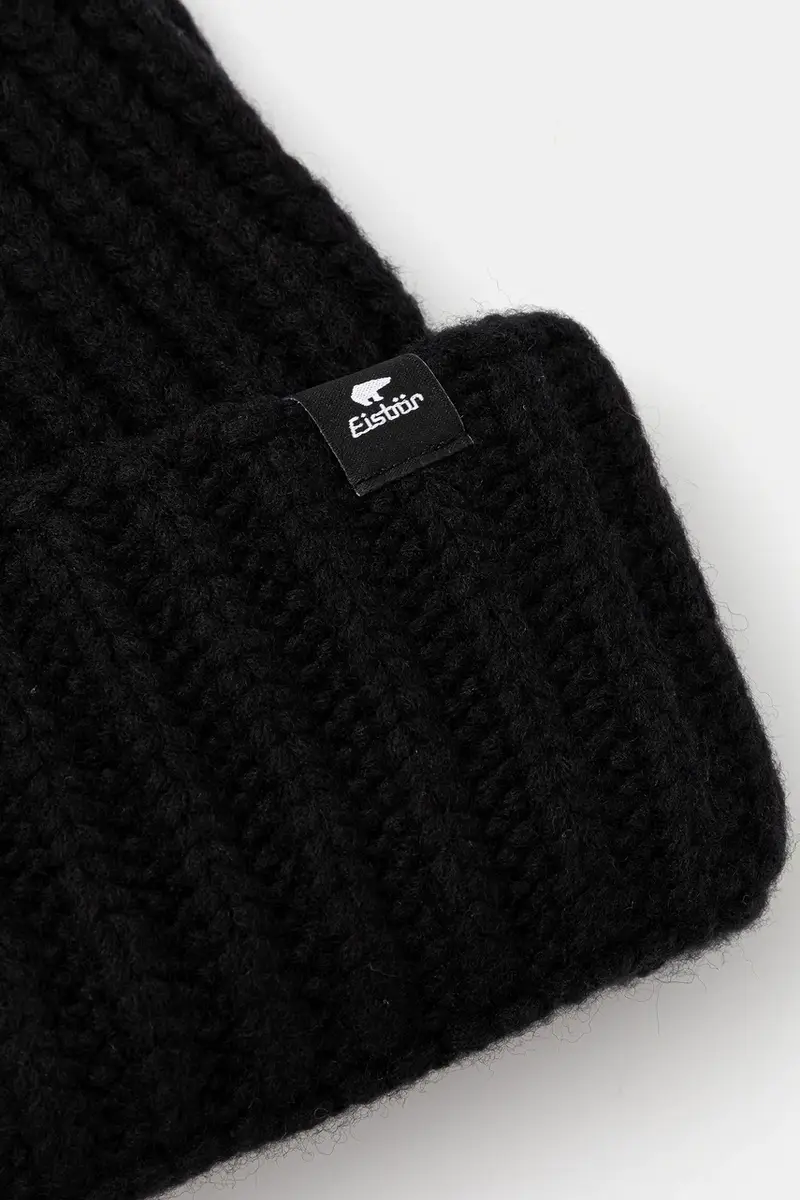 cappello con lana Leia OS MÜ colore nero E31005 miniatura 3