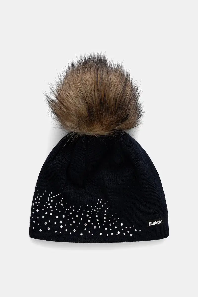 cappello con lana Nalin Lux Crystal MÜ colore blu navy E80115