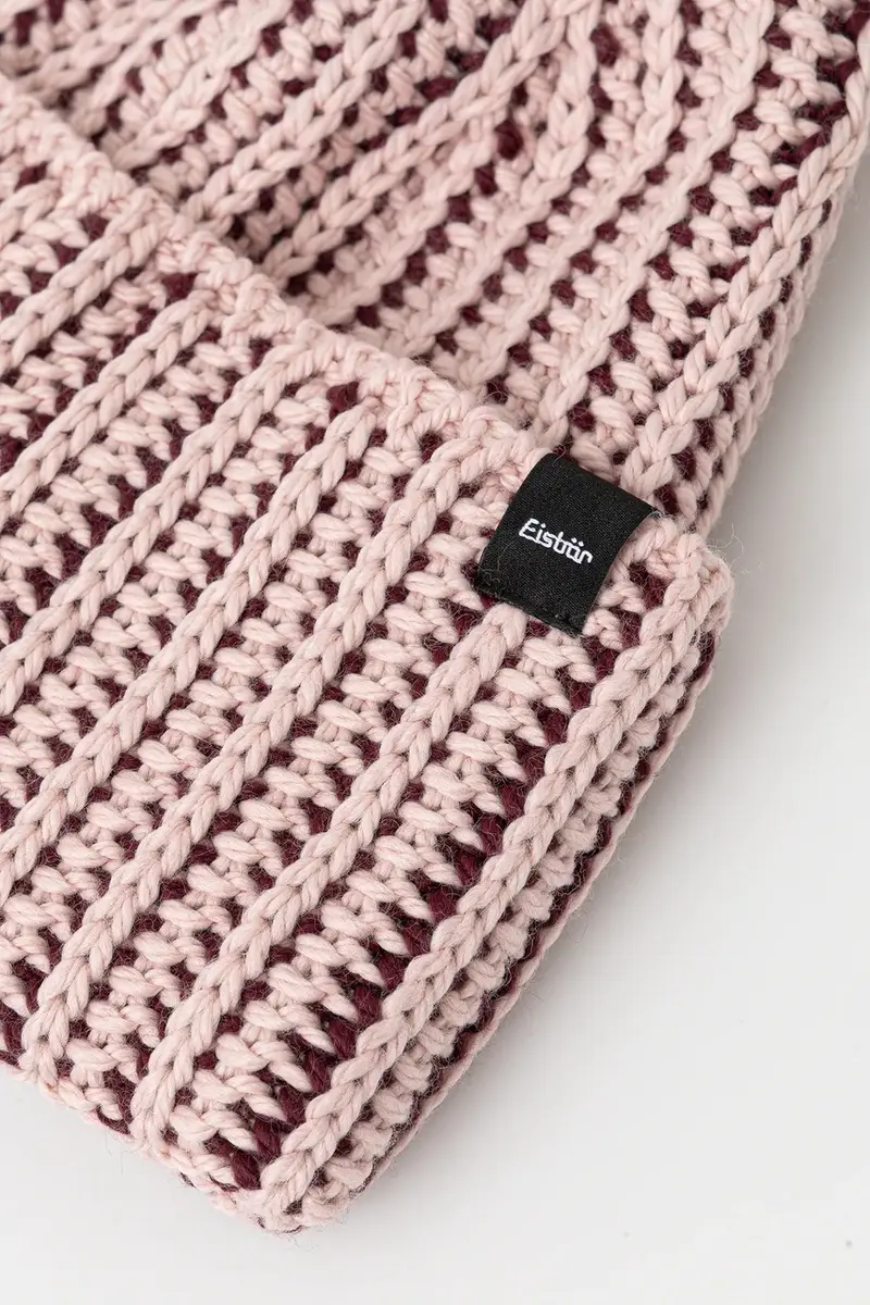 cappello con lana Ronda Pompon MÜ colore rosa E30977 miniatura 3