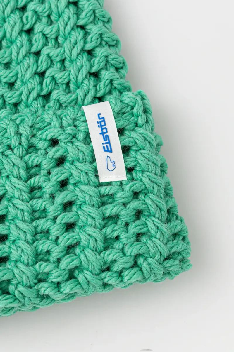 cappello con lana Selda MÜ colore verde E31025 miniatura 3