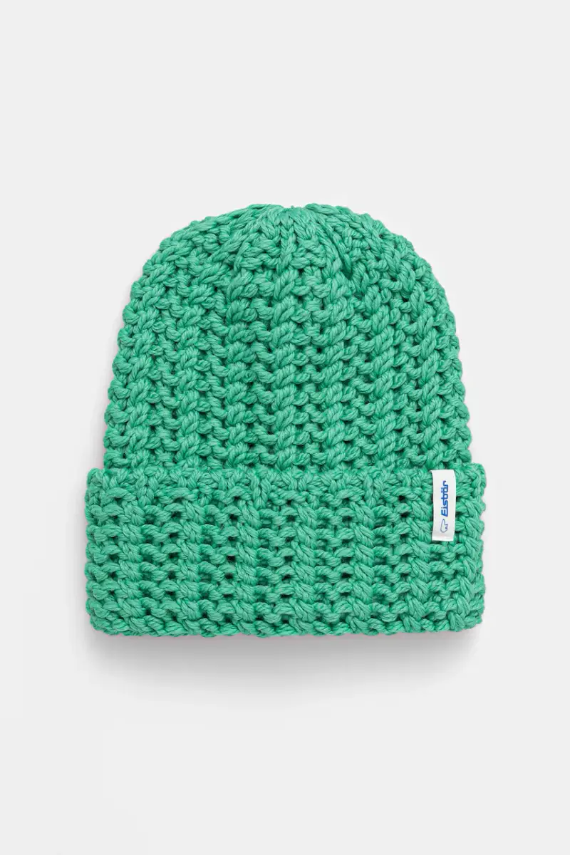 cappello con lana Selda MÜ colore verde E31025