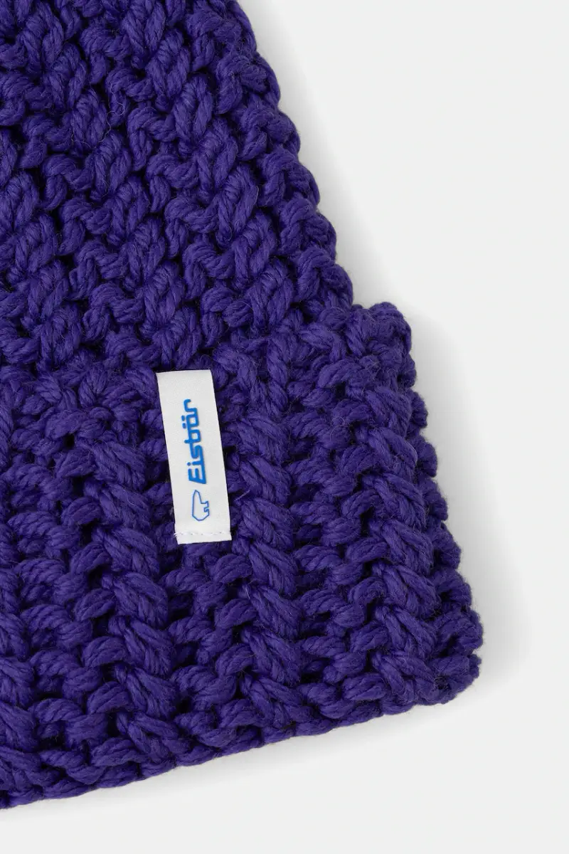 cappello con lana Selda MÜ colore violetto E31025 miniatura 2