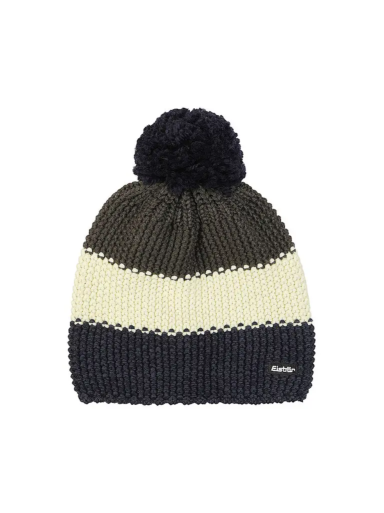 Mütze Star Pompon oliva