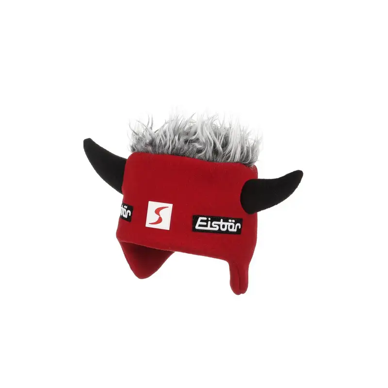 Nestor Nero Rosso - Berretto invernale TU